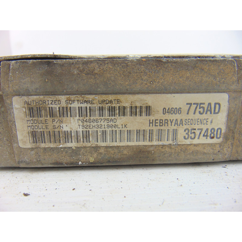 04606775AD CENTRALITA MOTOR UCE CHRYSLER 300M LR 2.7 V6 04606775AD 192898 CHRYSLER - 1