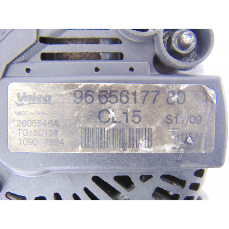 9665617780  ALTERNADOR CITROEN GRAND C4 PICASSO Exclusive 2009 9665617780 190752 CITROEN - 6