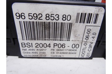 9659285380  CAJA RELES / FUSIBLES CITROEN C3 1.1 Collection 2006 9659285380 210098 CITROEN - 2