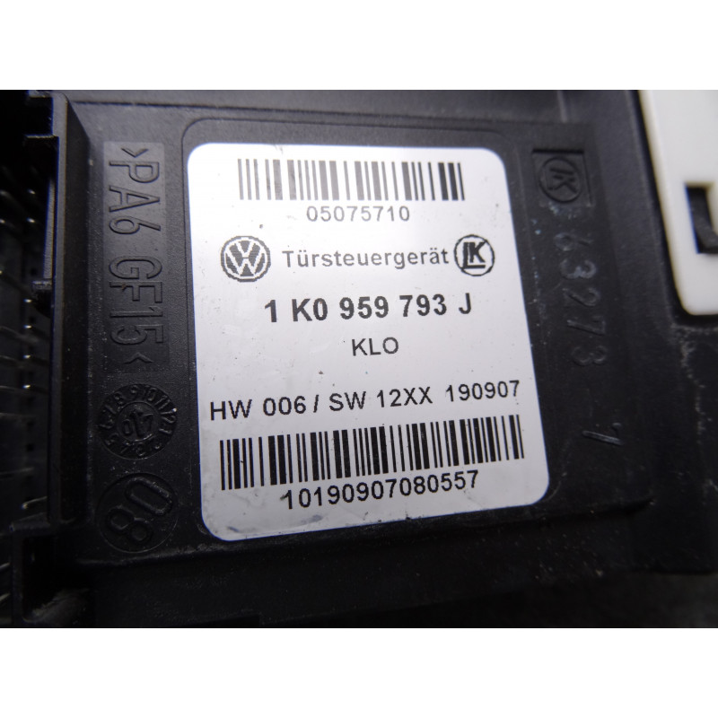 1K0959793J ELEVALUNAS DELANTERO IZQUIERDO VOLKSWAGEN GOLF PLUS V (5M1)