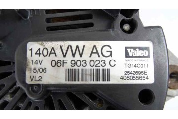 06F903023C  ALTERNADOR SEAT LEON (1P1) Stylance / Style 2009 06F903023C 172677 SEAT - 1