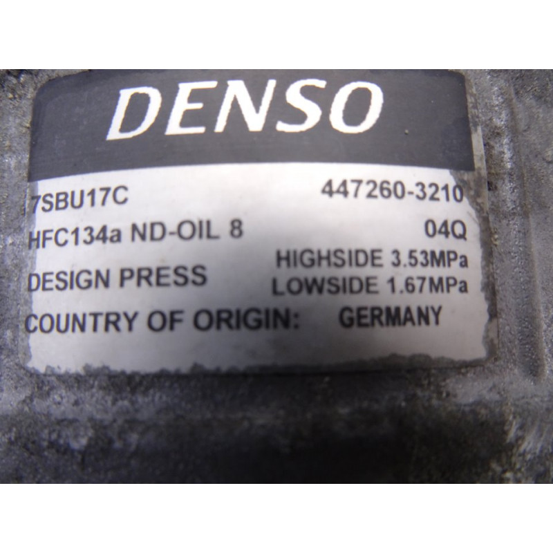 4472603210 COMPRESOR AIRE ACONDICIONADO BMW SERIE 5 BERLINA (E60)