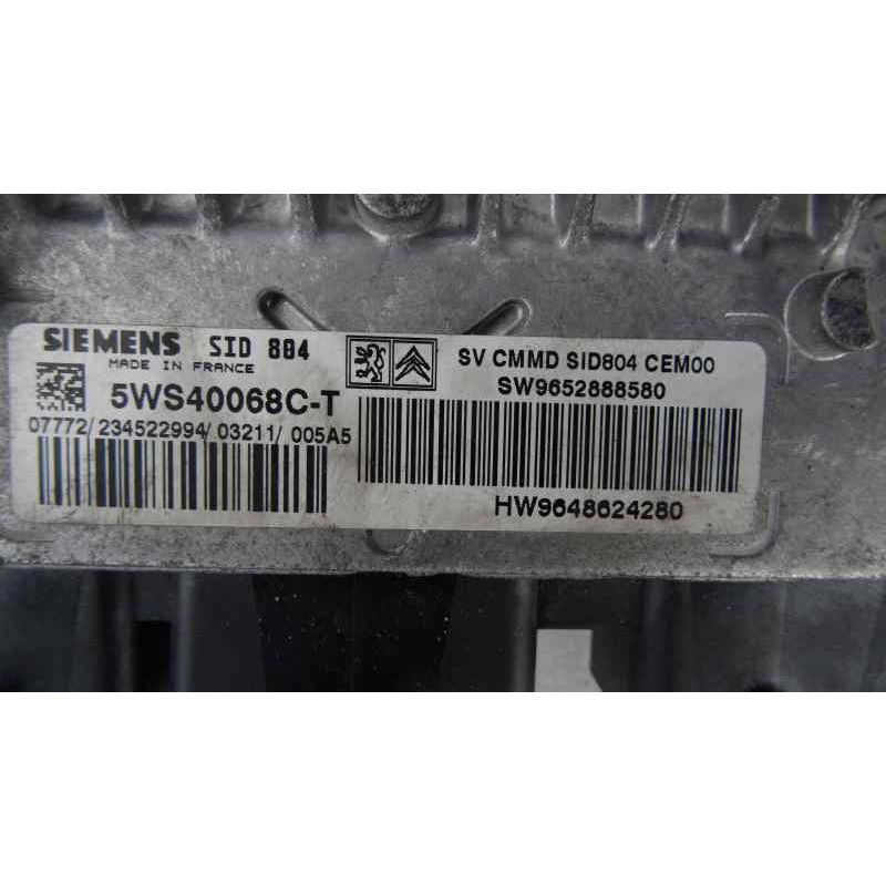 9652888580  CENTRALITA MOTOR UCE CITROEN C3 1.4 HDi Premier 2003 9652888580 175735 CITROEN - 2