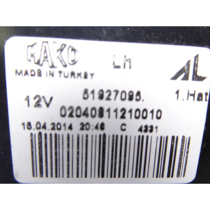 51927095 PILOTO TRASERO IZQUIERDO FIAT III PUNTO (199)