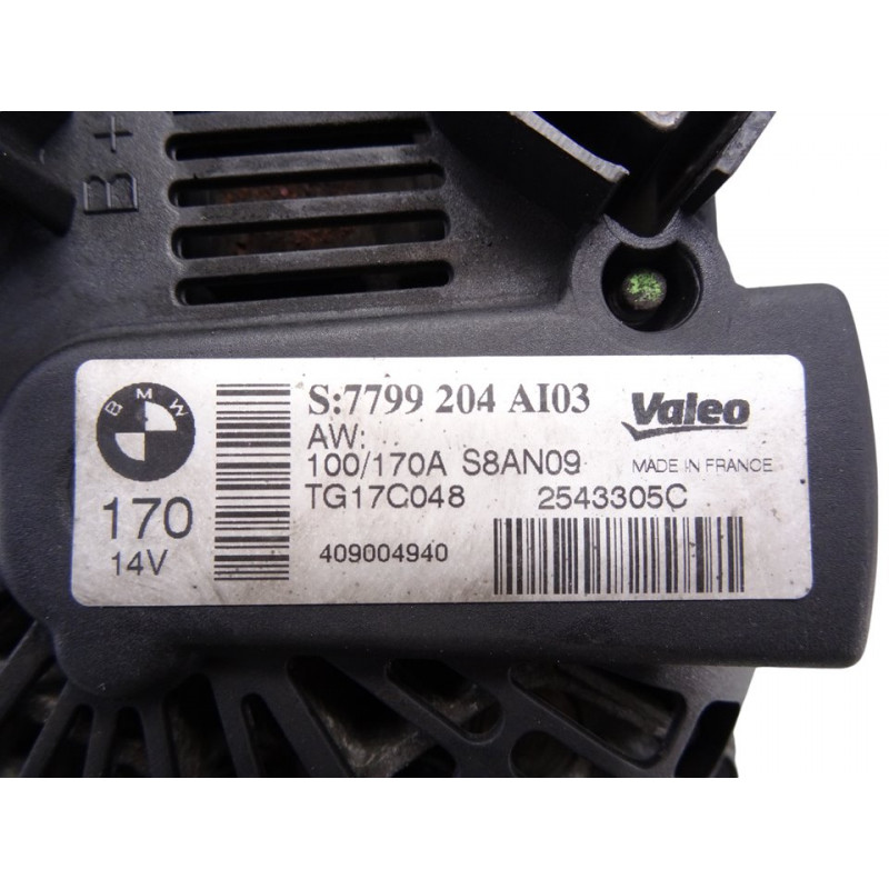 7799204  ALTERNADOR BMW SERIE 5 BERLINA (E60) 530d 2009 7799204 212591 BMW - 1