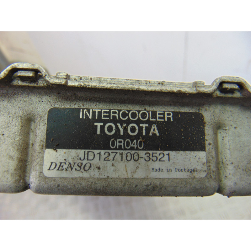 127100-3521 INTERCOOLER TOYOTA AVENSIS CROSS SPORT (T27) Advance 2011 127100-3521 193041 TOYOTA - 4