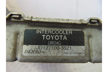 127100-3521 INTERCOOLER TOYOTA AVENSIS CROSS SPORT (T27) Advance 2011 127100-3521 193041 TOYOTA - 4