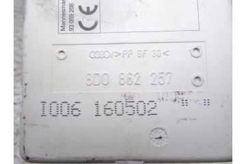 8D0862257 CENTRALITA CIERRE AUDI A3 (8L) 1.8 Ambiente 2002 8D0862257 213245 AUDI - 2