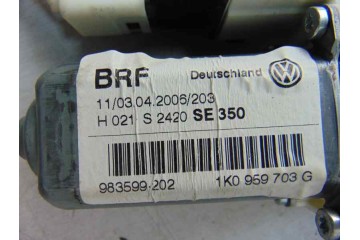 1K0959703G  ELEVALUNAS TRASERO IZQUIERDO SEAT LEON (1P1) Stylance / Style 2009 1K0959703G 186079 SEAT - 5