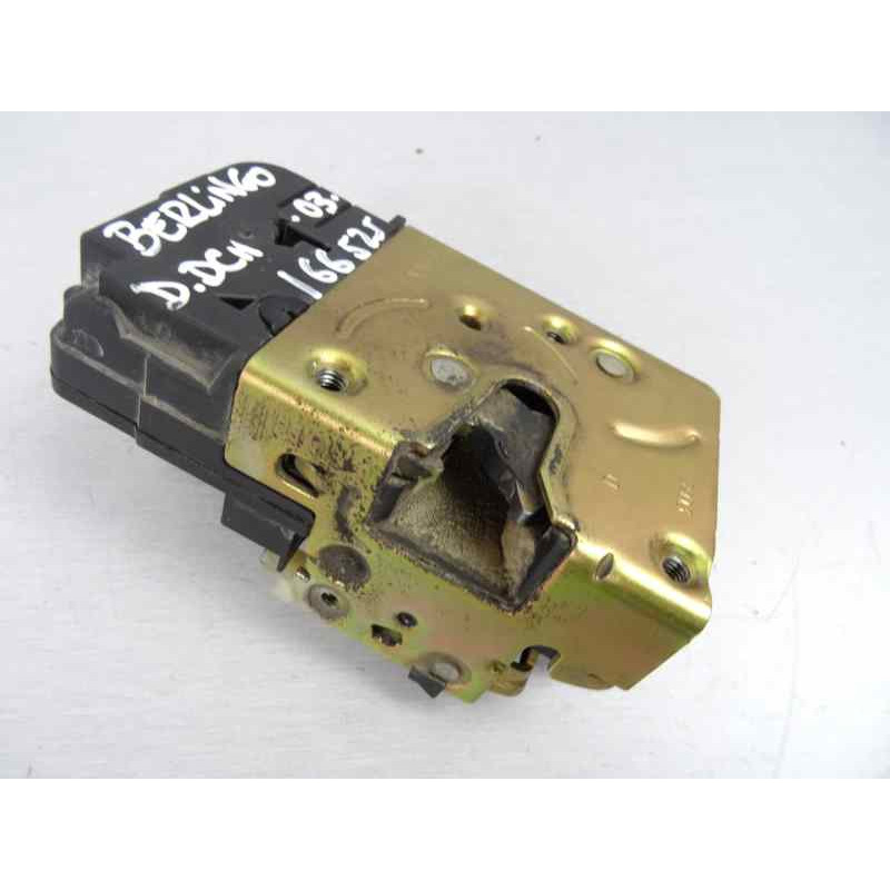 MANUAL CERRADURA PUERTA DELANTERA DERECHA CITROEN BERLINGO 2.0 HDi 600 Furg. 2003 MANUAL 166525 CITROEN - 1