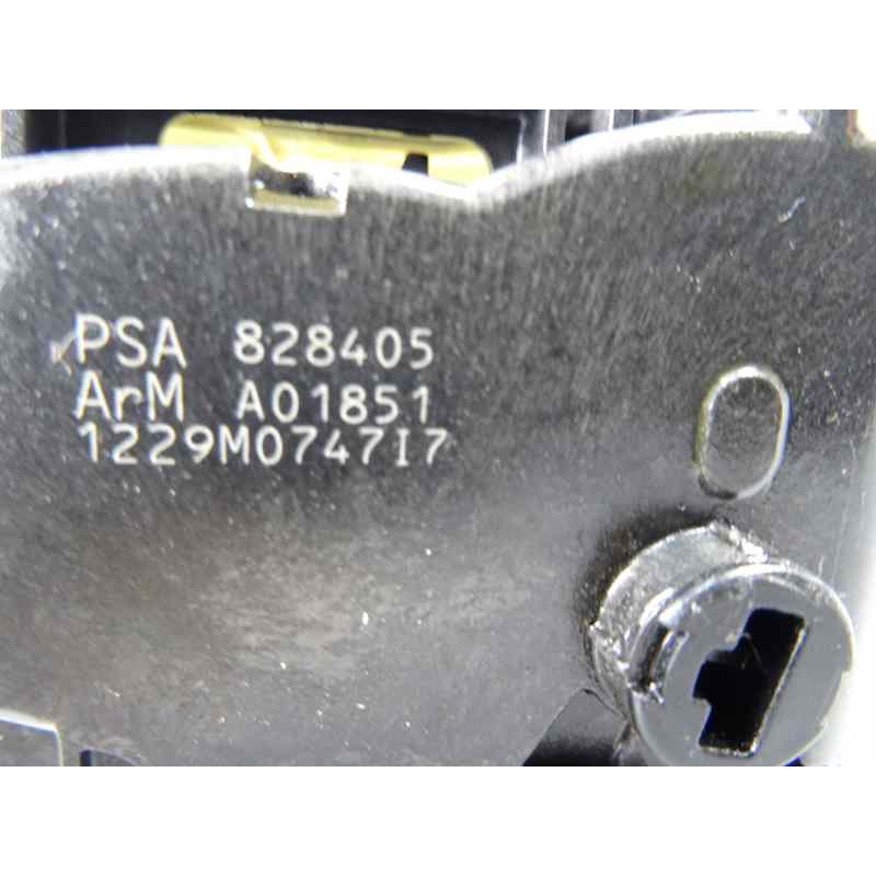 828405 CERRADURA PUERTA DELANTERA DERECHA CITROEN BERLINGO COMBI