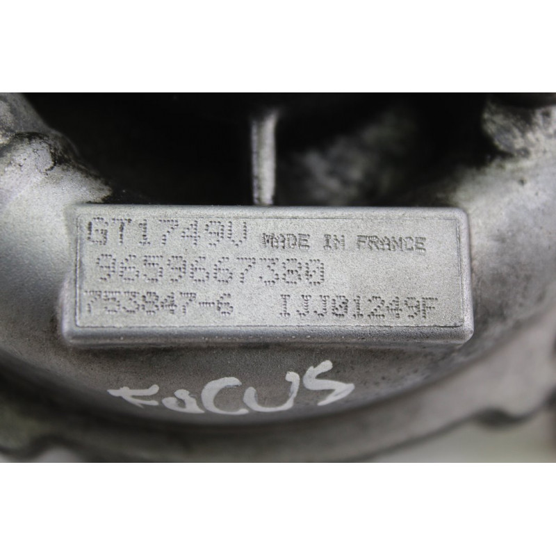 9659667380 TURBOCOMPRESOR FORD FOCUS BERLINA (CAP) Trend 2005 9659667380 213457 FORD - 7