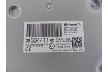 9833441180 SISTEMA NAVEGACION GPS DS 3 CROSSBACK