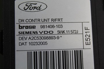  ELEVALUNAS DELANTERO DERECHO FORD FOCUS BERLINA (CAP) Trend 2005 213430 FORD - 2