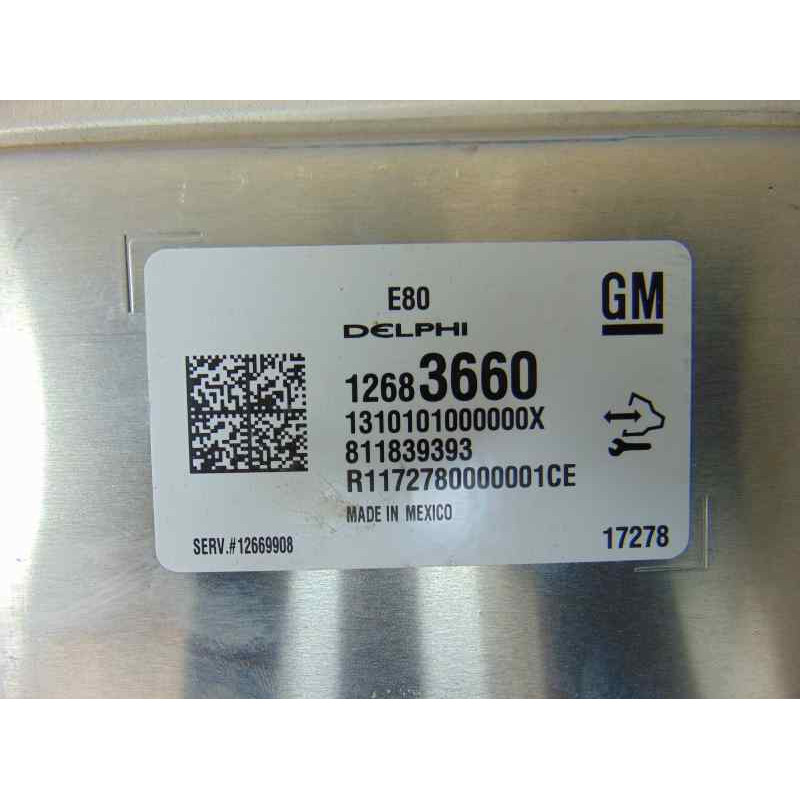 12683660 CENTRALITA MOTOR UCE OPEL ASTRA K BERLINA 5P