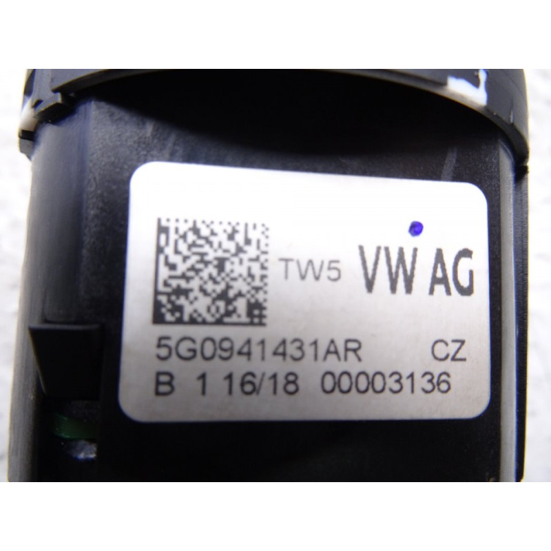 5G0941431AR MANDO LUCES VOLKSWAGEN GOLF VII BERLINA (BQ1/BE2) Advance 2018 5G0941431AR 213518 VOLKSWAGEN - 2