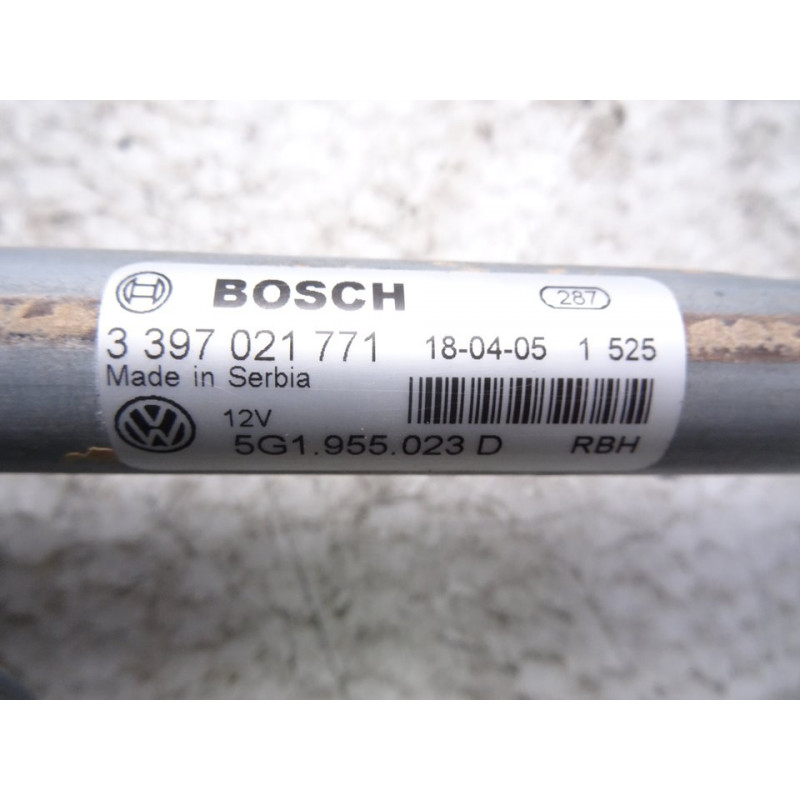 5G1955119A  MOTOR LIMPIA DELANTERO VOLKSWAGEN GOLF VII BERLINA (BQ1/BE2) Advance 2018 5G1955119A 213516 VOLKSWAGEN - 2