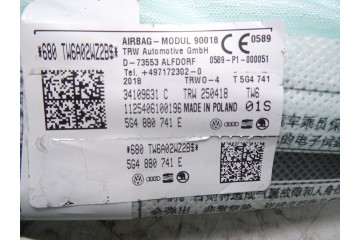 5G4880741E AIRBAG CORTINA DELANTERO IZQUIERDO VOLKSWAGEN GOLF VII BERLINA (BQ1/BE2) Advance 2018 5G4880741E 213525 VOLKSWAGEN - 