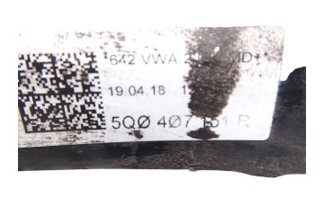 5Q0407151R BRAZO SUSPENSION DELANTERO IZQUIERDO VOLKSWAGEN GOLF VII BERLINA (BQ1/BE2) Advance 2018 5Q0407151R 213555 VOLKSWAGEN 