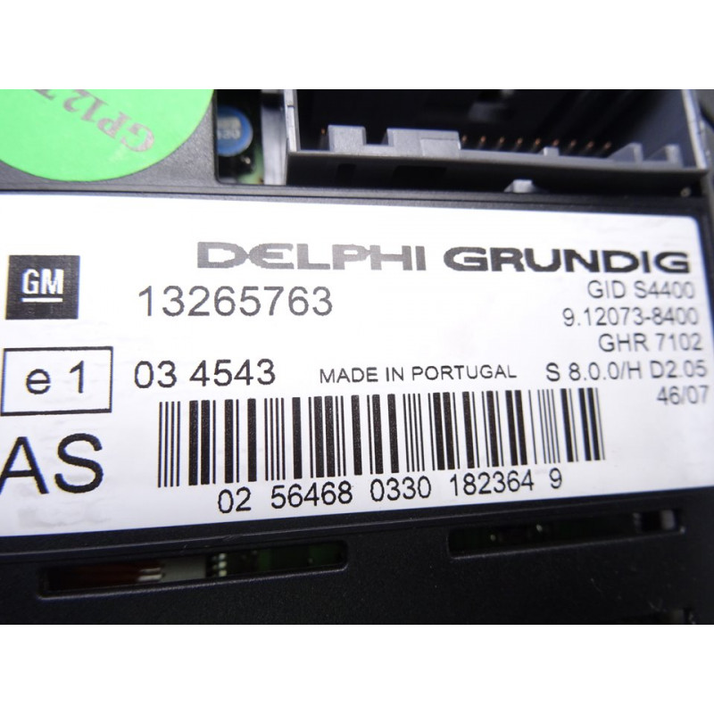 13265763 PANTALLA MULTIFUNCION OPEL CORSA D