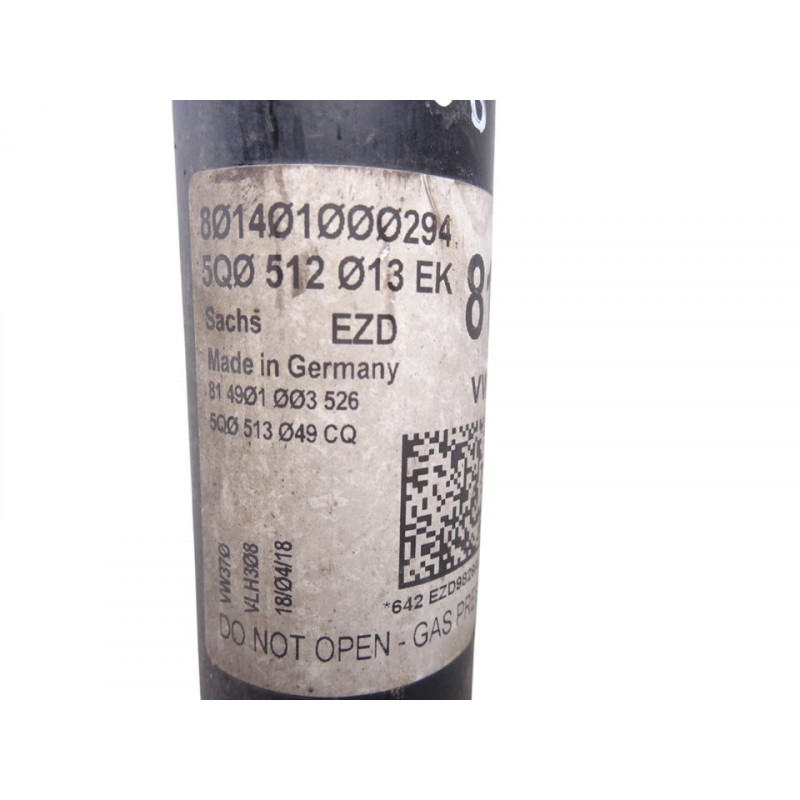 5Q0512013EK AMORTIGUADOR TRASERO DERECHO VOLKSWAGEN GOLF VII BERLINA (BQ1/BE2) Advance 2018 5Q0512013EK 213606 VOLKSWAGEN - 2