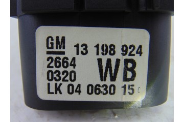 13198924  MANDO LUCES OPEL ASTRA H CARAVAN Cosmo 2005 13198924 202619 OPEL - 2