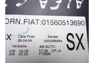 01560513690 MANDO CLIMATIZADOR ALFA ROMEO GT (125) 2.0 JTS 16V Progression 2004 01560513690 212357 ALFA ROMEO - 2