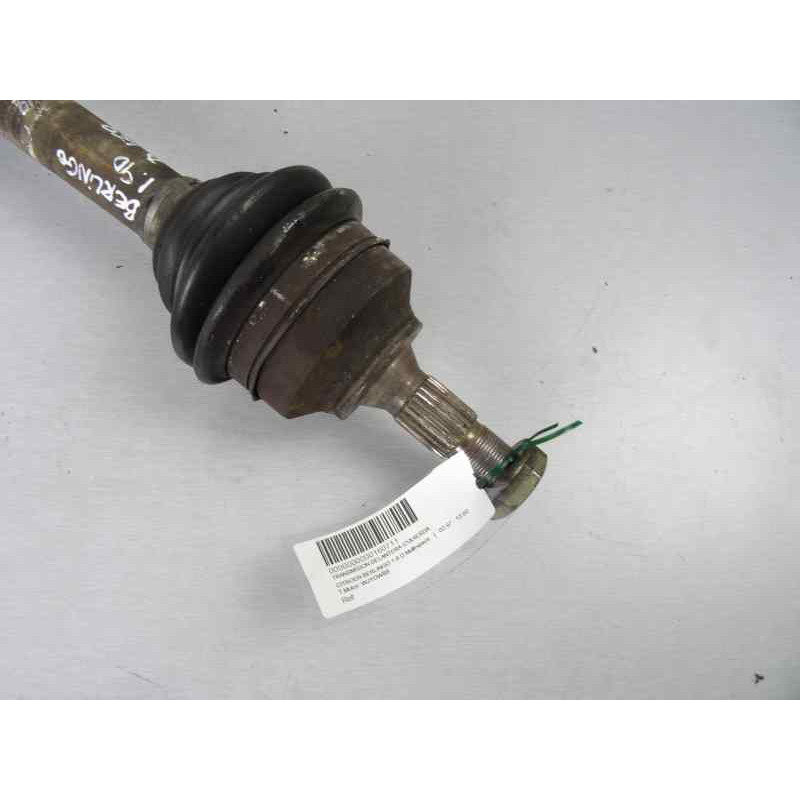  TRANSMISION DELANTERA IZQUIERDA CITROEN BERLINGO 1.9 D Multispace 2002 160711 CITROEN - 1