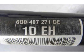 6Q0407271DE TRANSMISION DELANTERA IZQUIERDA VOLKSWAGEN POLO IV (9N3) Advance 2009 6Q0407271DE 171940 VOLKSWAGEN - 1