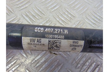 6C0407271H TRANSMISION DELANTERA IZQUIERDA SEAT IBIZA SC (6P5) Style Connect 2016 6C0407271H 195516 SEAT - 1