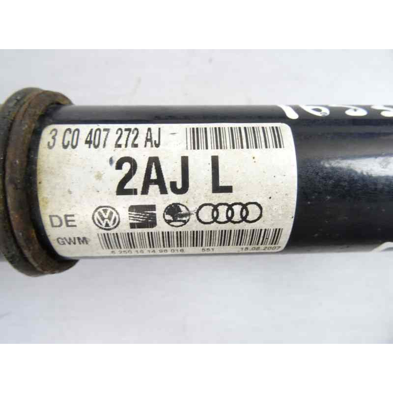 3C0407272AJ TRANSMISION DELANTERA DERECHA VOLKSWAGEN PASSAT BERLINA (3C2) Highline 2008 3C0407272AJ 165399 VOLKSWAGEN - 1