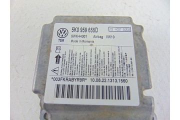 5K0959655D  CENTRALITA AIRBAG VOLKSWAGEN GOLF VI (5K1)(10.2008) Rabbit BlueMotion 2010 5K0959655D 204354 VOLKSWAGEN - 3