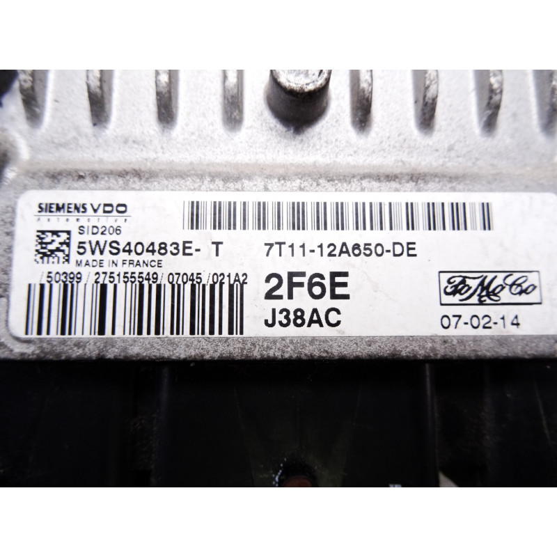 7T1112A650DE  CENTRALITA MOTOR UCE FORD TOURNEO CONNECT (TC7) Kombi B. corta (2006) 2007 7T1112A650DE 211341 FORD - 2