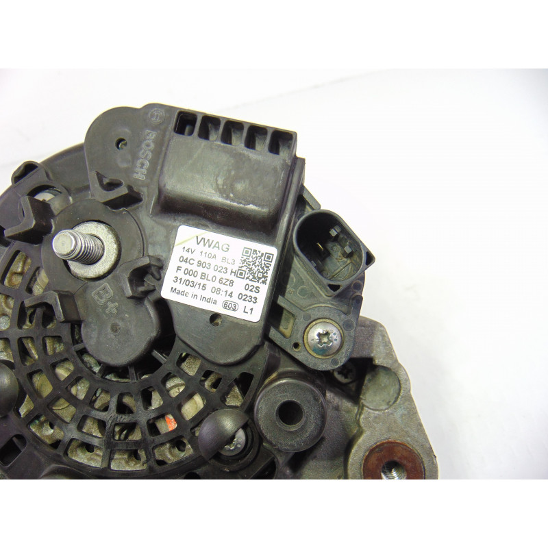 04C903023H  ALTERNADOR SEAT IBIZA SC (6P5) Style Connect 2016 04C903023H 195486 SEAT - 1