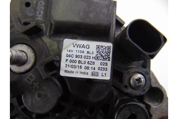 04C903023H  ALTERNADOR SEAT IBIZA SC (6P5) Style Connect 2016 04C903023H 195486 SEAT - 5