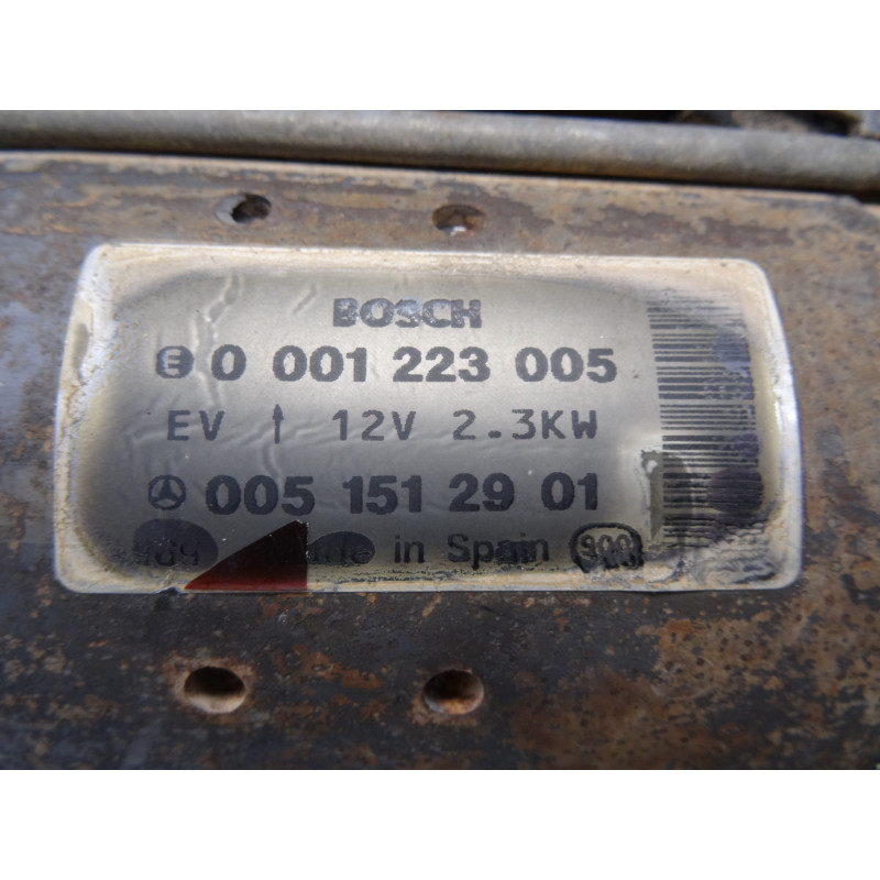 0051512901 MOTOR ARRANQUE MERCEDES-BENZ CLASE E (BM 210) BERLINA