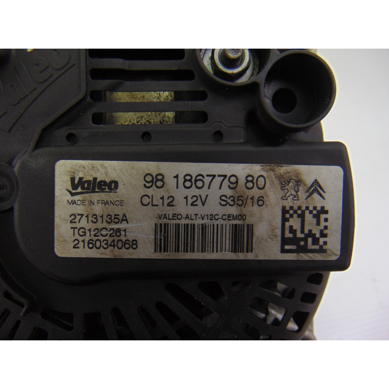 9818677980 ALTERNADOR PEUGEOT 208
