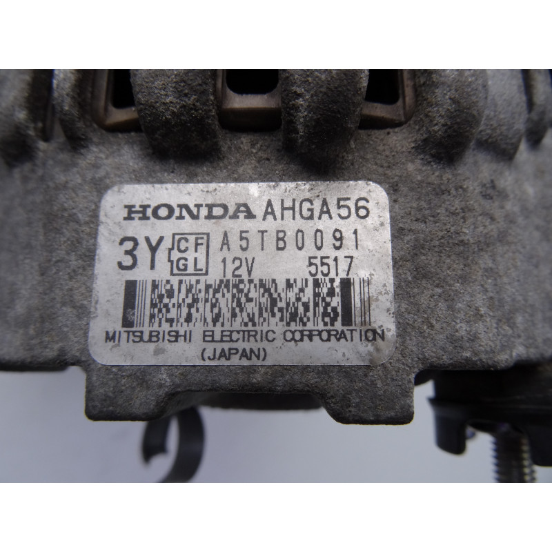 A5TB0091 ALTERNADOR HONDA JAZZ (GD1/5) 1.4  S 2005 A5TB0091 209910 HONDA - 1