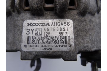 A5TB0091 ALTERNADOR HONDA JAZZ (GD1/5) 1.4  S 2005 A5TB0091 209910 HONDA - 1