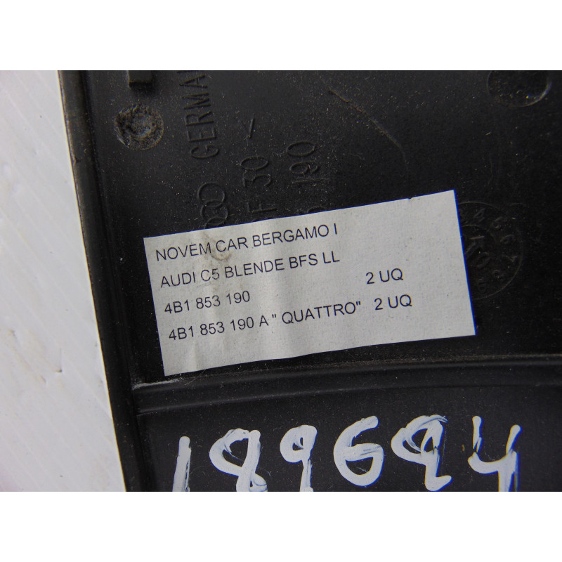 4B1853190  MOLDURA AUDI A6 BERLINA (4B2) 2.8 Quattro 2000 4B1853190 189694 AUDI - 2