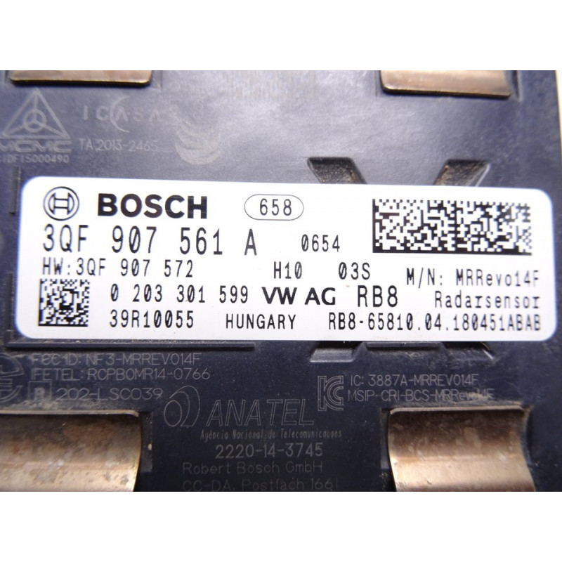 3QF907561A MODULO ELECTRONICO VOLKSWAGEN GOLF VII BERLINA (BQ1/BE2) Advance 2018 3QF907561A 213529 VOLKSWAGEN - 1