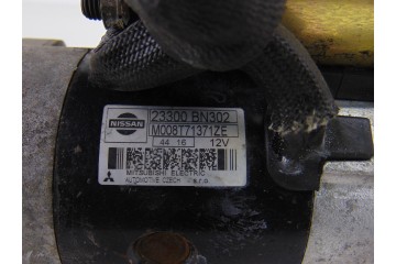 23300BN302 MOTOR ARRANQUE NISSAN ALMERA TINO (V10M) Acenta 2004 23300BN302 194131 NISSAN - 3