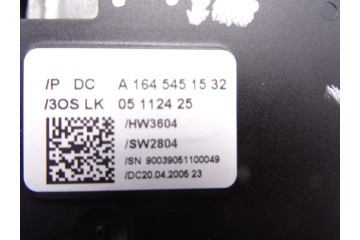 A1645451532 PALANCA CAMBIO MERCEDES-BENZ CLASE ML (BM 164) 320 / 350 CDI (164.122) 2005 A1645451532 208640 MERCEDES-BENZ - 2