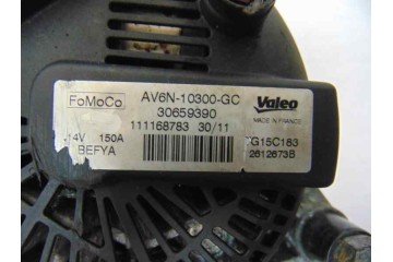 AV6N-10300-GC  ALTERNADOR MAZDA 3 BERLINA (BL) Active 2012 AV6N-10300-GC 182719 MAZDA - 1