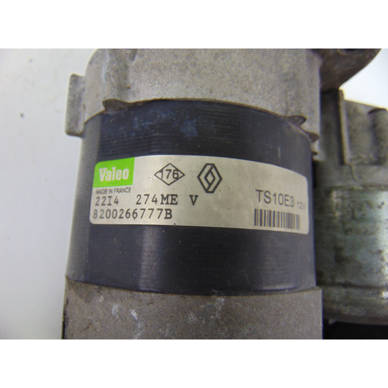 8200266777B  MOTOR ARRANQUE RENAULT MEGANE II BERLINA 5P Authentique 2004 8200266777B 201578 RENAULT - 3
