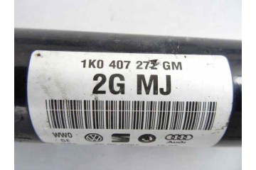 1K0407272GM TRANSMISION DELANTERA DERECHA AUDI A3 SPORTBACK (8PA) 1.9 TDI Ambiente 2007 1K0407272GM 160196 AUDI - 1
