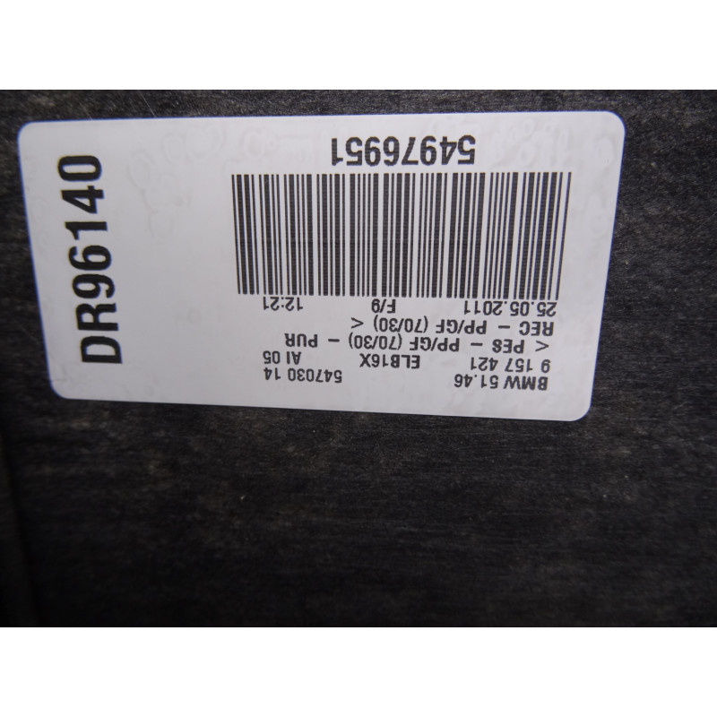 9129056 BANDEJA TRASERA BMW SERIE 7 (F01/F02) 740d xDrive 2011 9129056 210567 BMW - 4