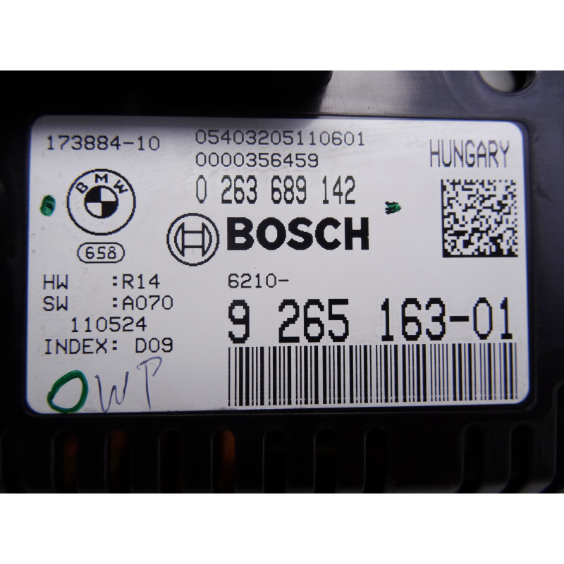 9265163 CUADRO INSTRUMENTOS BMW SERIE 7 (F01/F02)