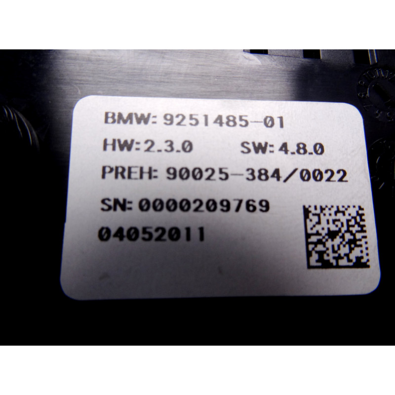 9251485 MANDO CLIMATIZADOR BMW SERIE 7 (F01/F02) 740d xDrive 2011 9251485 210593 BMW - 2