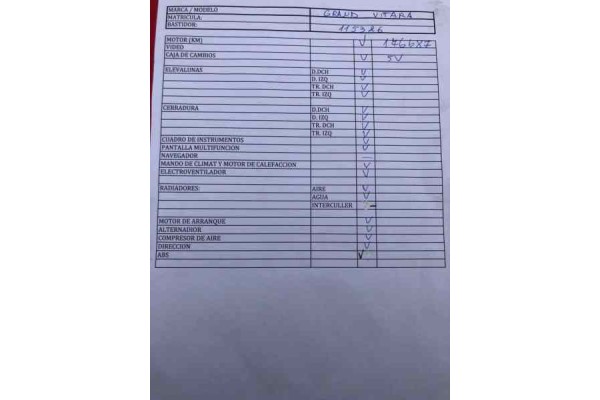 SUZUKI GRAND VITARA (JB/JT) *